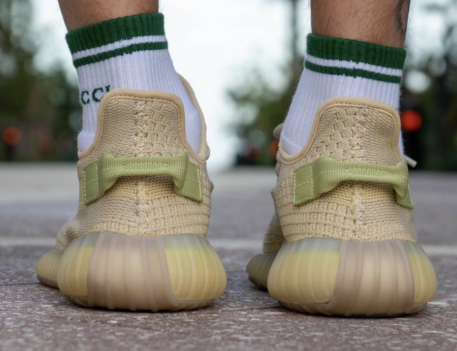 adidas Yeezy Boost 350 V2 Flax FX9028 Release Date On-Feet