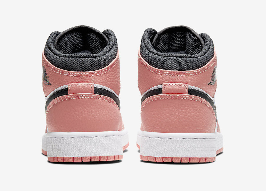 Air Jordan 1 Mid GS Pink Quartz 555112-603 Release Date