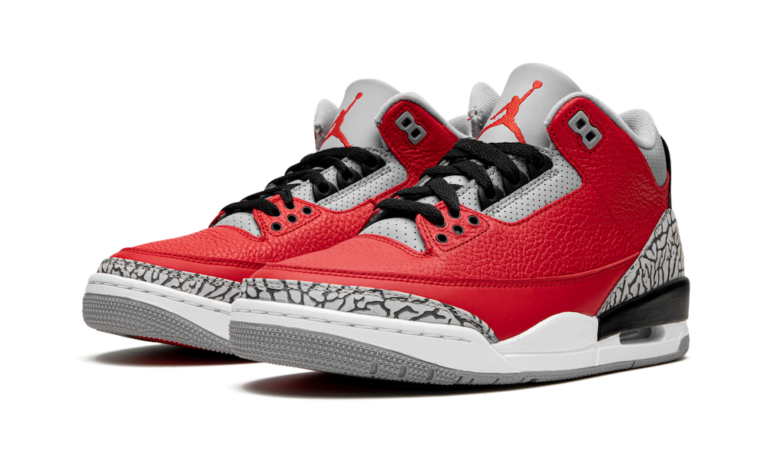 Air Jordan 3 Red Cement vs. Air Jordan 3 UNC 2020 - Sneaker Bar Detroit