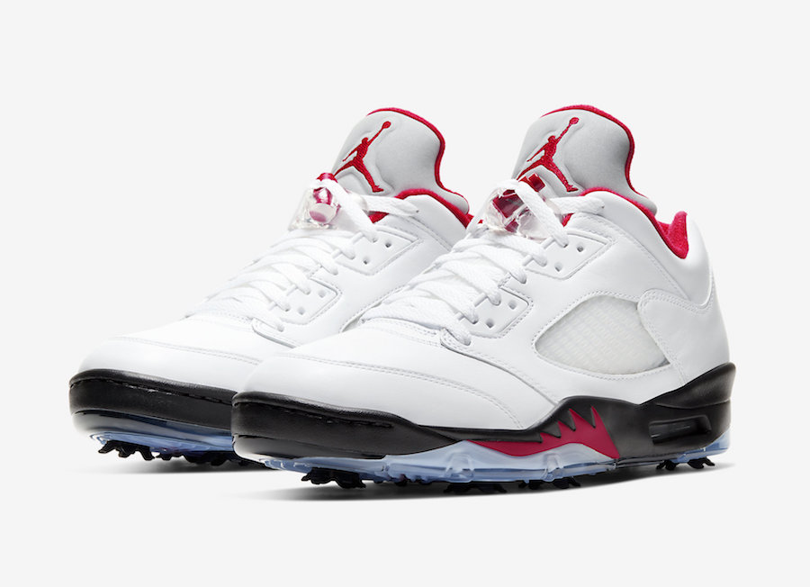 Air Jordan 5 Low Golf Fire Red CU4523-100 Release Date - SBD