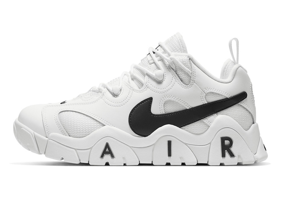 Nike Air Barrage Low White Black CW3130-100 Release Date - SBD