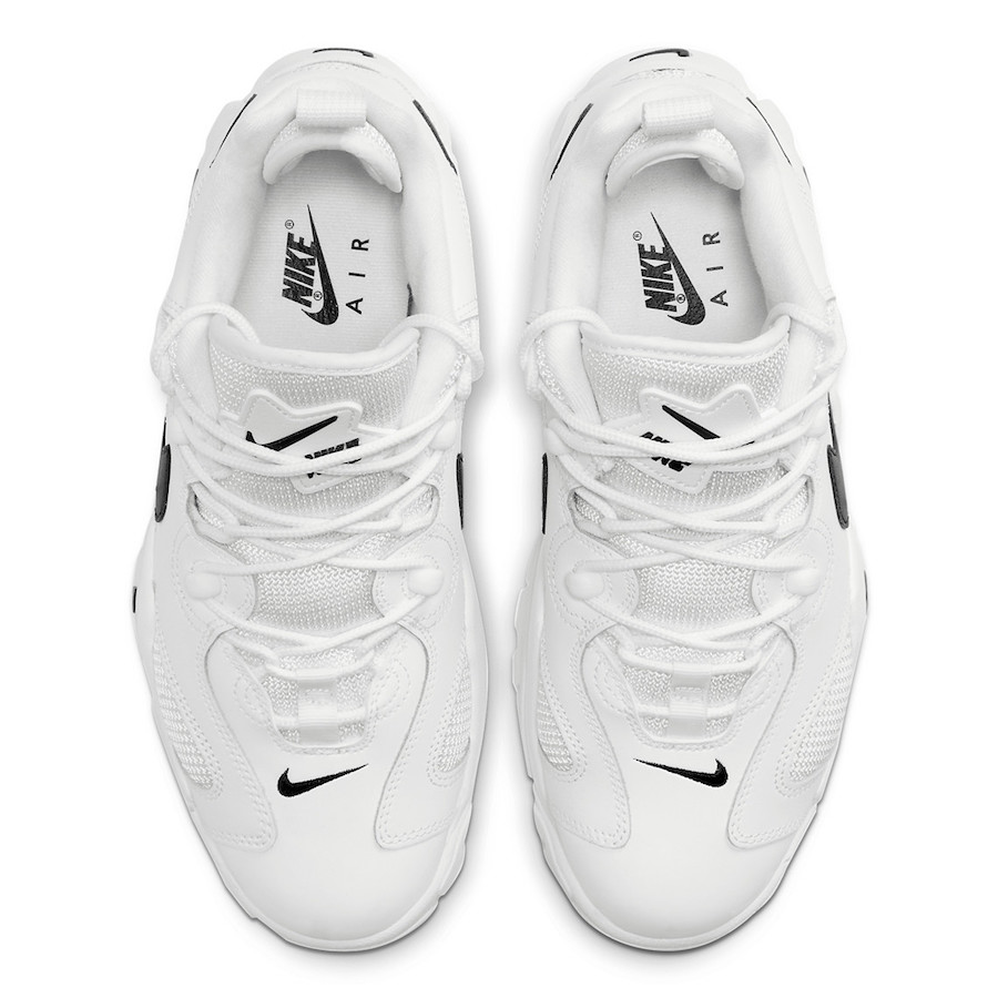 Nike Air Barrage Low White Black CW3130-100 Release Date