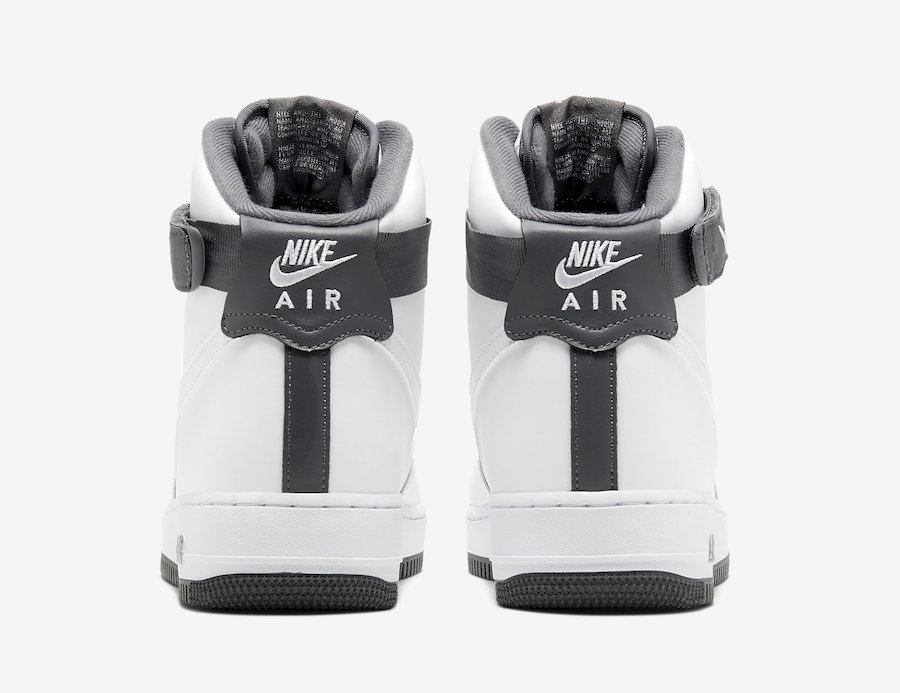 Nike Air Force 1 High White Charcoal CD0910-100 Release Date
