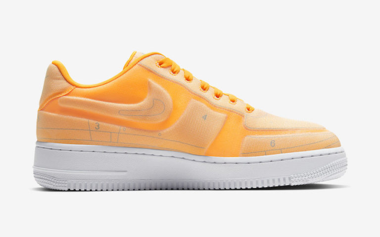 Nike Air Force 1 LX Blueprint Laser Orange CI3445-800 Release Date - SBD