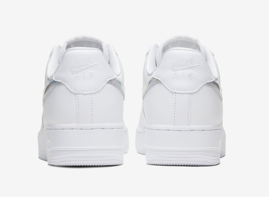 Nike Air Force 1 Low White Iridescent CJ1646-100 Release Date