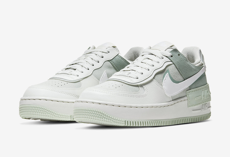 Nike Air Force 1 Shadow Pistachio Frost CW2655-001 Release Date - SBD