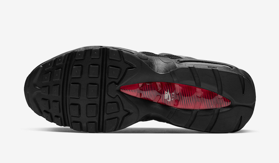 Nike Air Max 95 Black Red Grey CW7477-001 Release Date