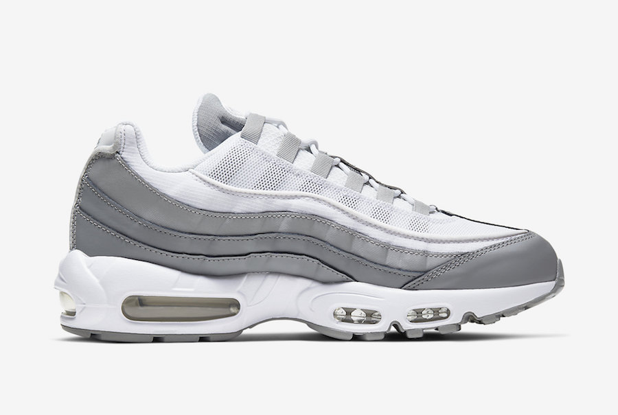 Nike Air Max 95 White Grey CT1268-001 Release Date - SBD