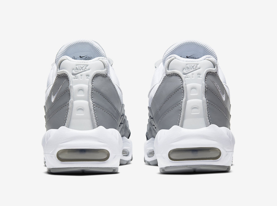 Nike Air Max 95 White Grey CT1268-001 Release Date