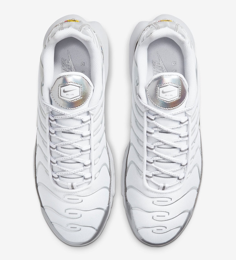 Nike Air Max Plus White Metallic CW2646-100 Release Date