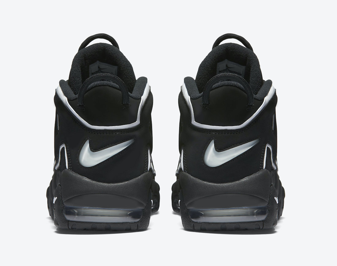 Nike Air More Uptempo OG Black White 2020 414962-002 2020 Release Date