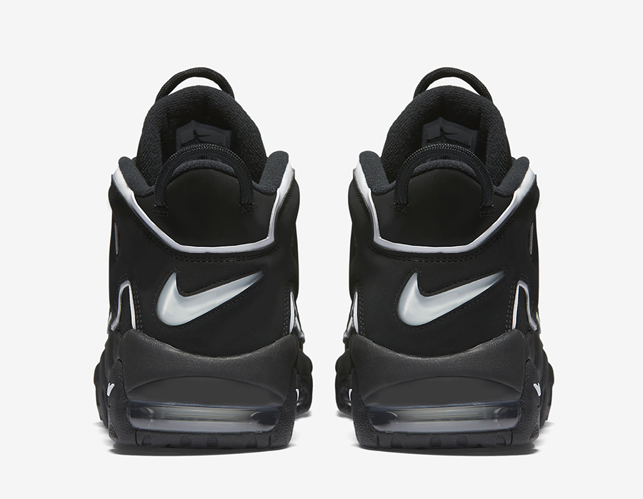 Nike Air More Uptempo OG Black White 2020 414962-002 Release Date