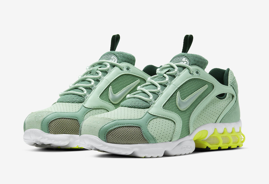Nike Air Zoom Spiridon Caged Pistachio Frost CW5376-301 Release Date