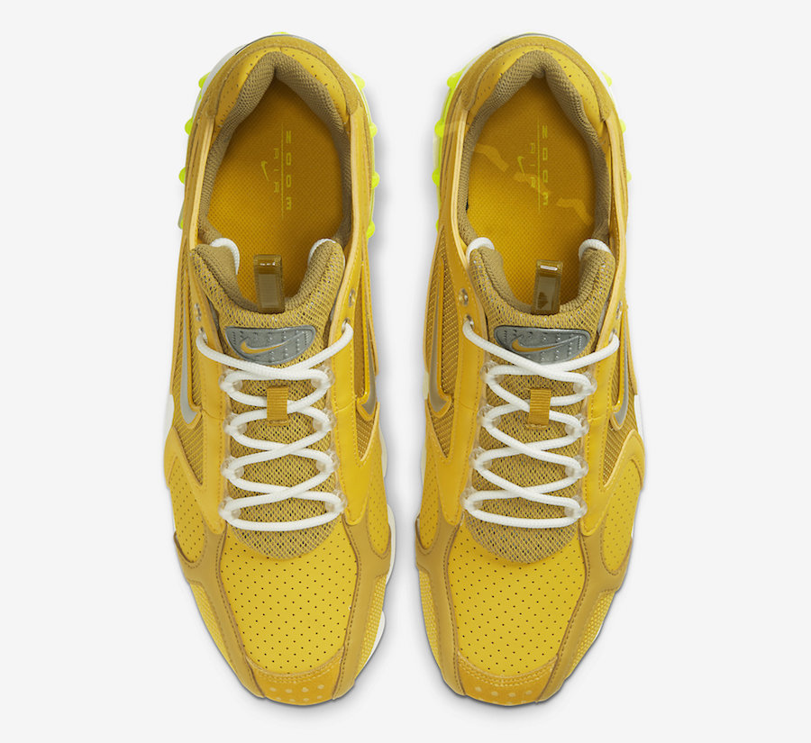 Nike Air Zoom Spiridon Caged Saffron Quartz CW5376-300 Release Date