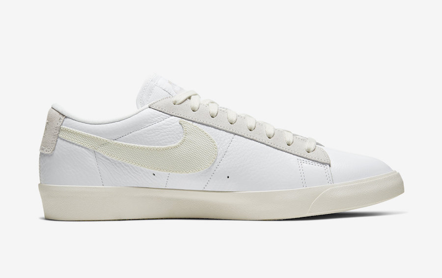 Nike Blazer Low White Sail Platinum Tint CW7585-100 Release Date