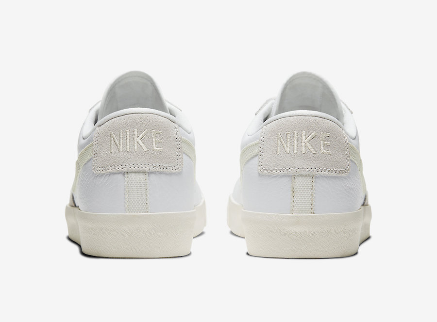 Nike Blazer Low White Sail Platinum Tint CW7585-100 Release Date