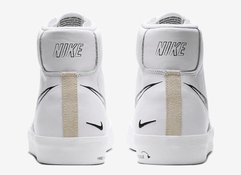 Nike Blazer Mid 77 Sketch CW7580-100 CW7580-101 Release Date - SBD