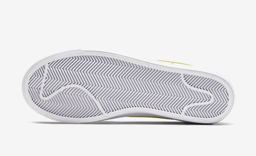 Nike Blazer Mid Lemon Venom CZ0362-100 Release Date