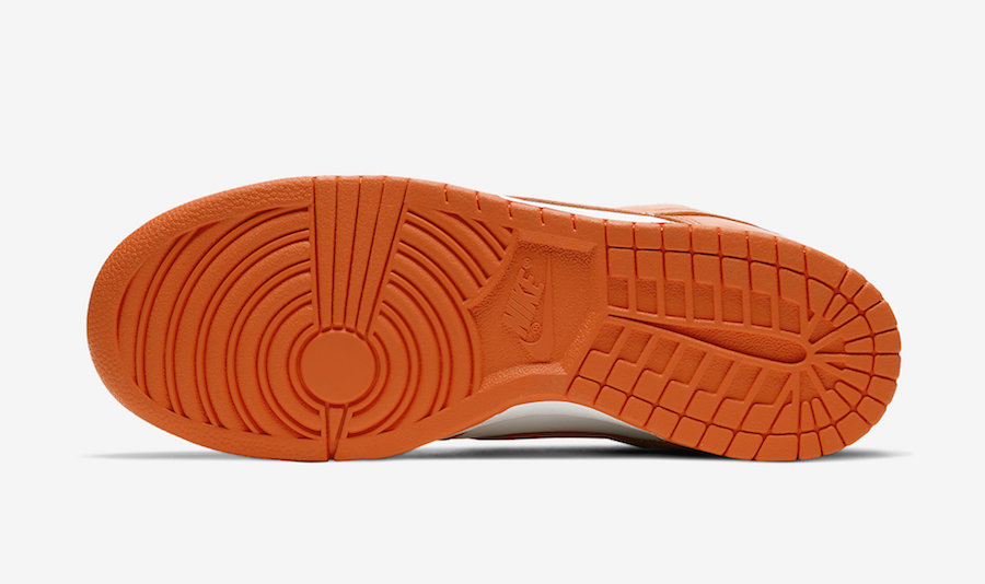 Nike Dunk Low Syracuse Orange White CU1726-101 Release Date Price