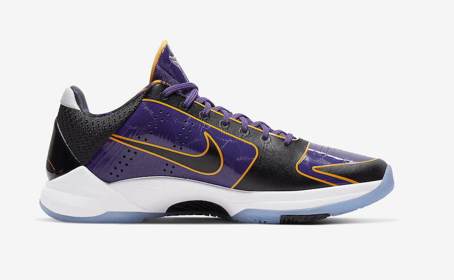 Nike Kobe 5 Protro Lakers CD4991-500 Release Date