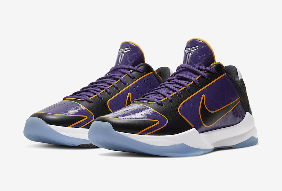 Nike Kobe 5 Protro Lakers CD4991-500 Release Date