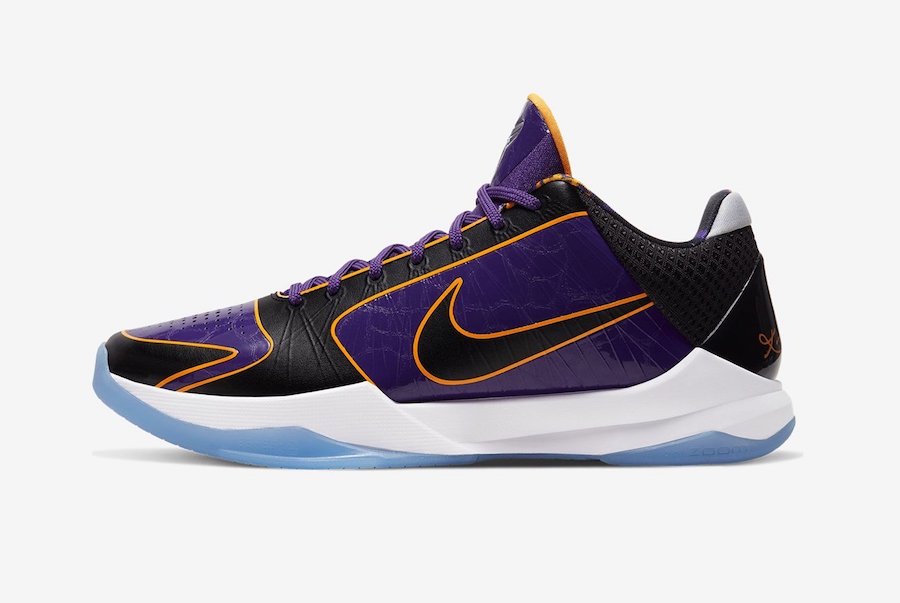 Nike Kobe 5 Protro Lakers CD4991-500 Release Info