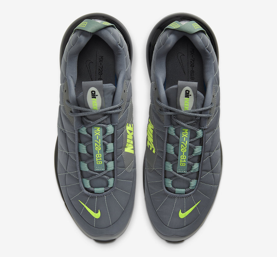 Nike MX 720-818 Neon CW7475-001 Release Date