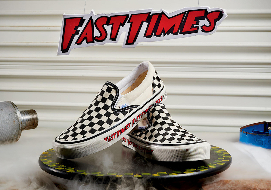 Vans Checkerboard Slip-On Fast Times Release Date