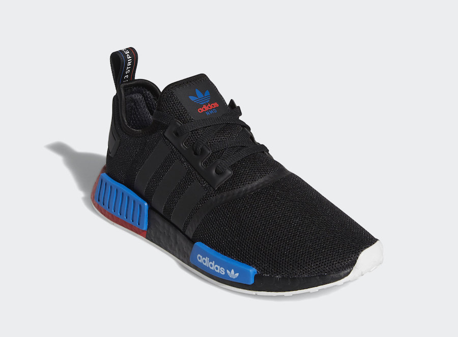 adidas NMD R1 Core Black Lush Red FX4355 Release Date