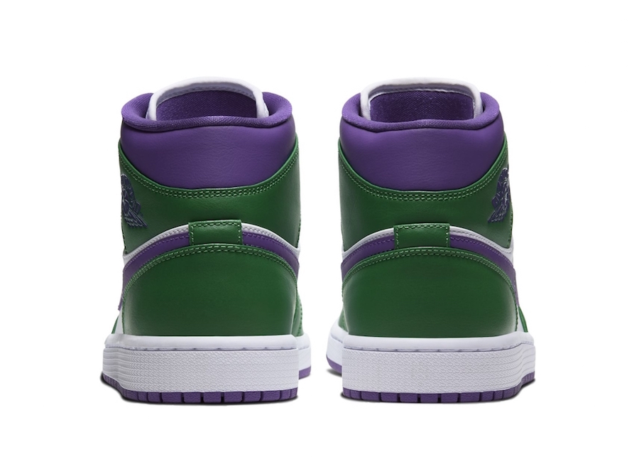 green purple and white ones