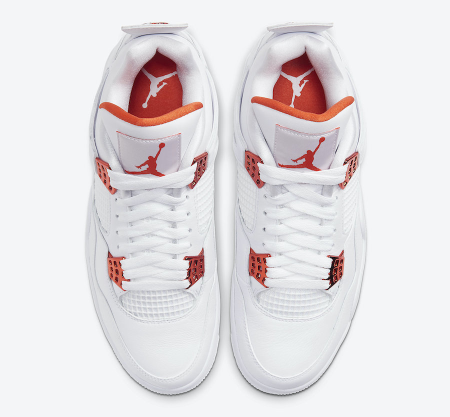 Air Jordan 4 Orange Metallic CT8527-118 Release Date
