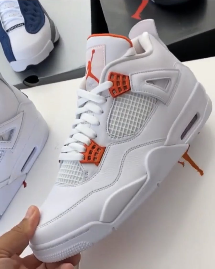 Air Jordan 4 Orange Metallic Release Date