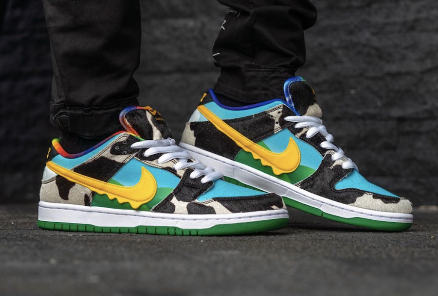 Ben & Jerry's x Nike SB Dunk Low Chunky Dunky CU3244-100 Release 