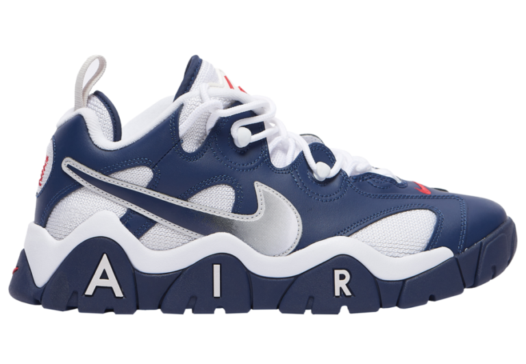 nike air barrage navy