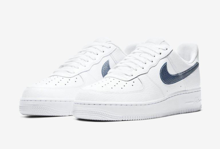Nike Air Force 1 Low Pony Hair Blue - wide 11