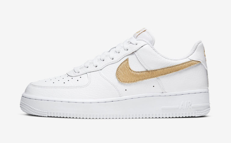 Nike Air Force 1 Low Hairy Swoosh CW7567-101 Release Date - SBD