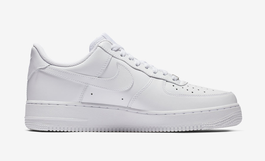 Nike Air Force 1 Low Triple White 315115-112 Release Date