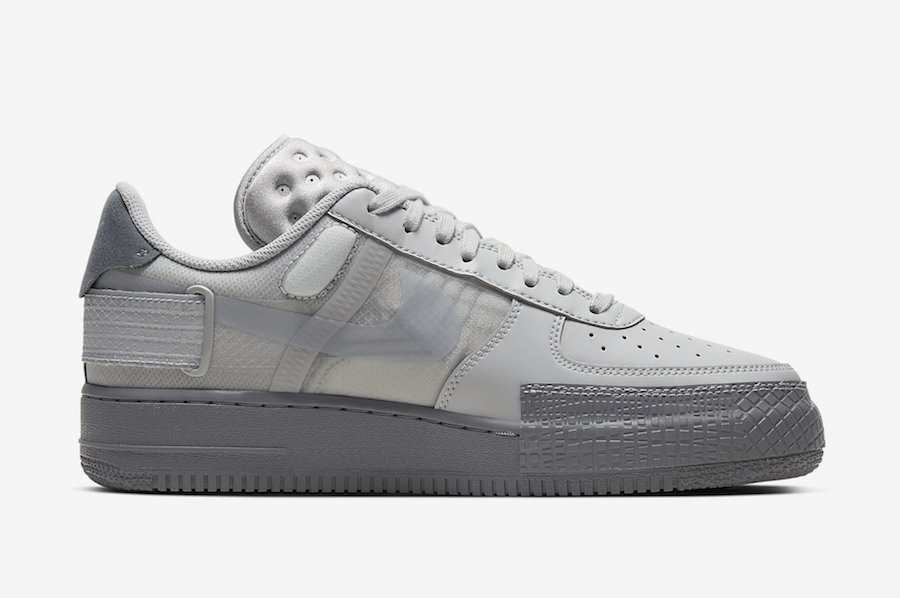 Nike Air Force 1 Type Grey Fog CT2584-001 Release Date