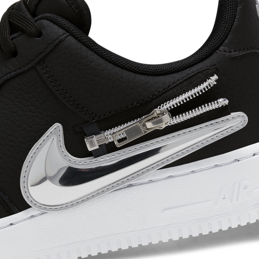Nike Air Force 1 Zip-On Swoosh Logo Release Date