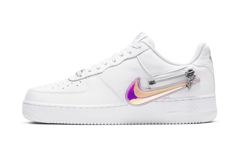 nike air force 1 with zip tie