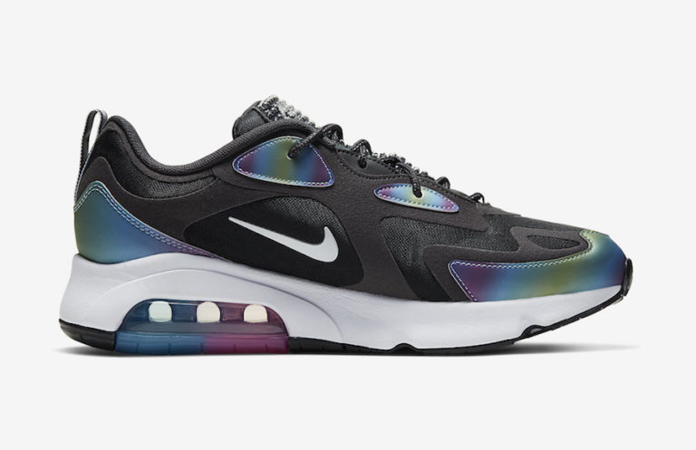 womens nike air max 200 black