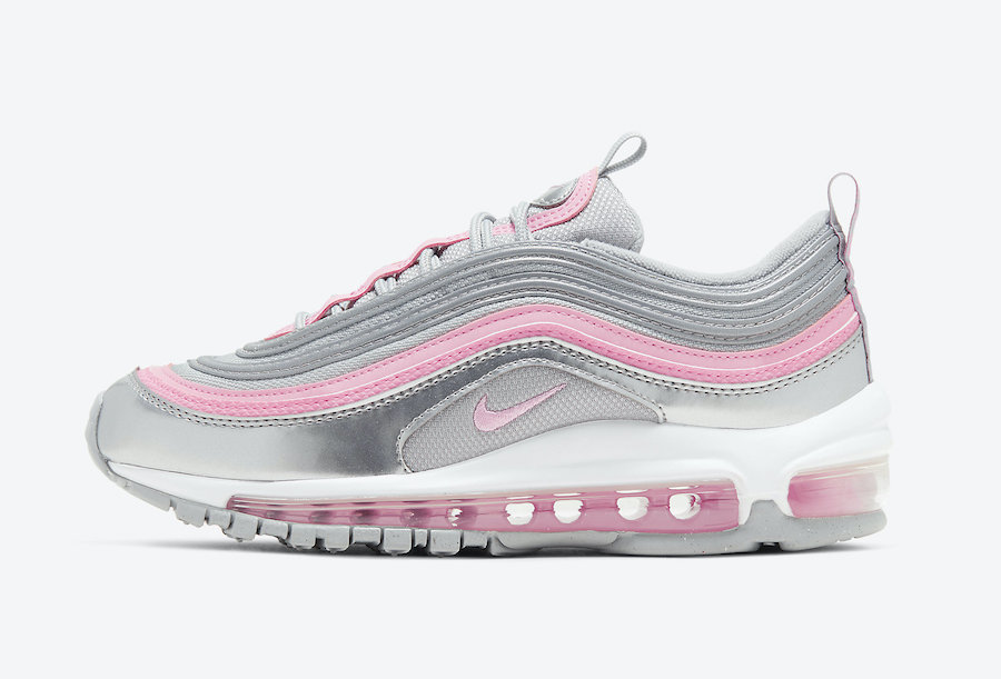 Nike Air Max 97 GS Silver Pink 921522-021 Release Date