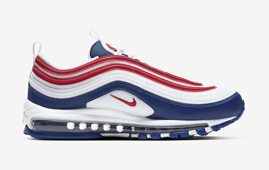 Nike Air Max 97 USA White Navy Red CW5584-100 Release Date