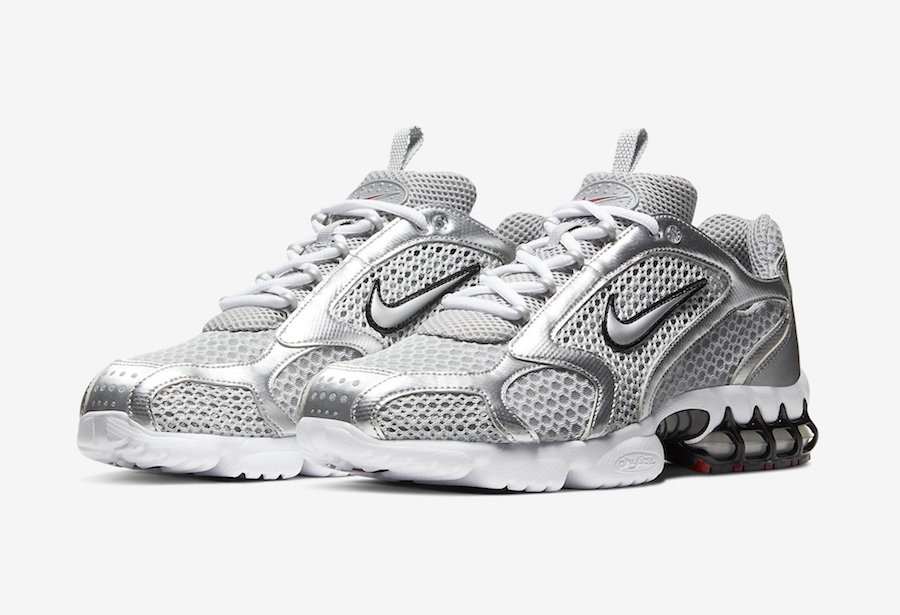 Nike Air Zoom Spiridon Caged Metallic Silver CJ1288-001 Release Date