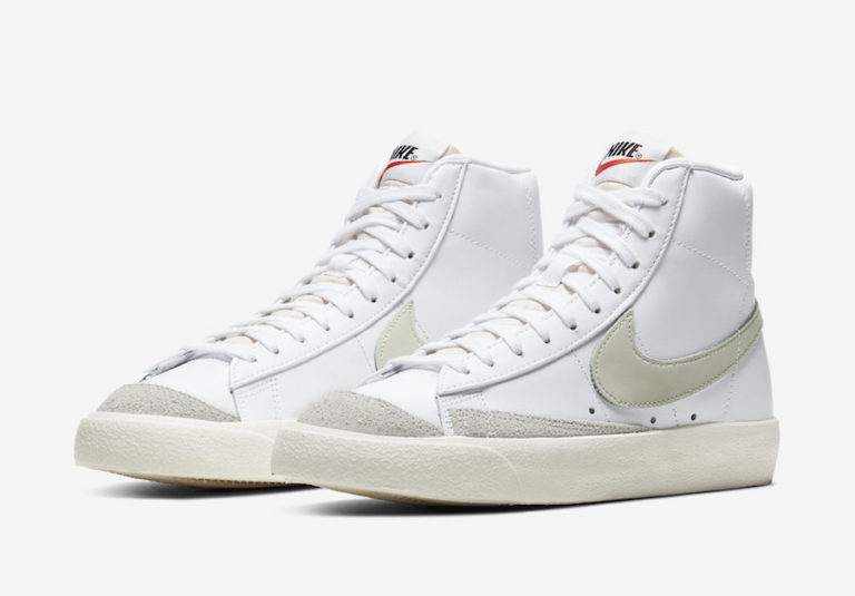 nike blazer mid light bone