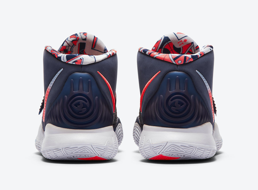Nike Kyrie 6 USA BQ4630-402 Release Date