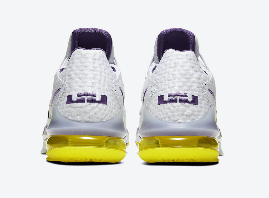 Nike LeBron 17 Low Lakers Home CD5007-102 Release Date Price