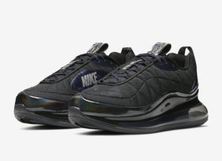 Nike MX 720-818 Black Metallic Blue CW8039-001 Release Date
