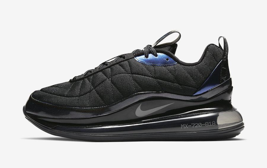 nike multi MX 720 818 Black Metallic Blue CW8039 001 Release Date