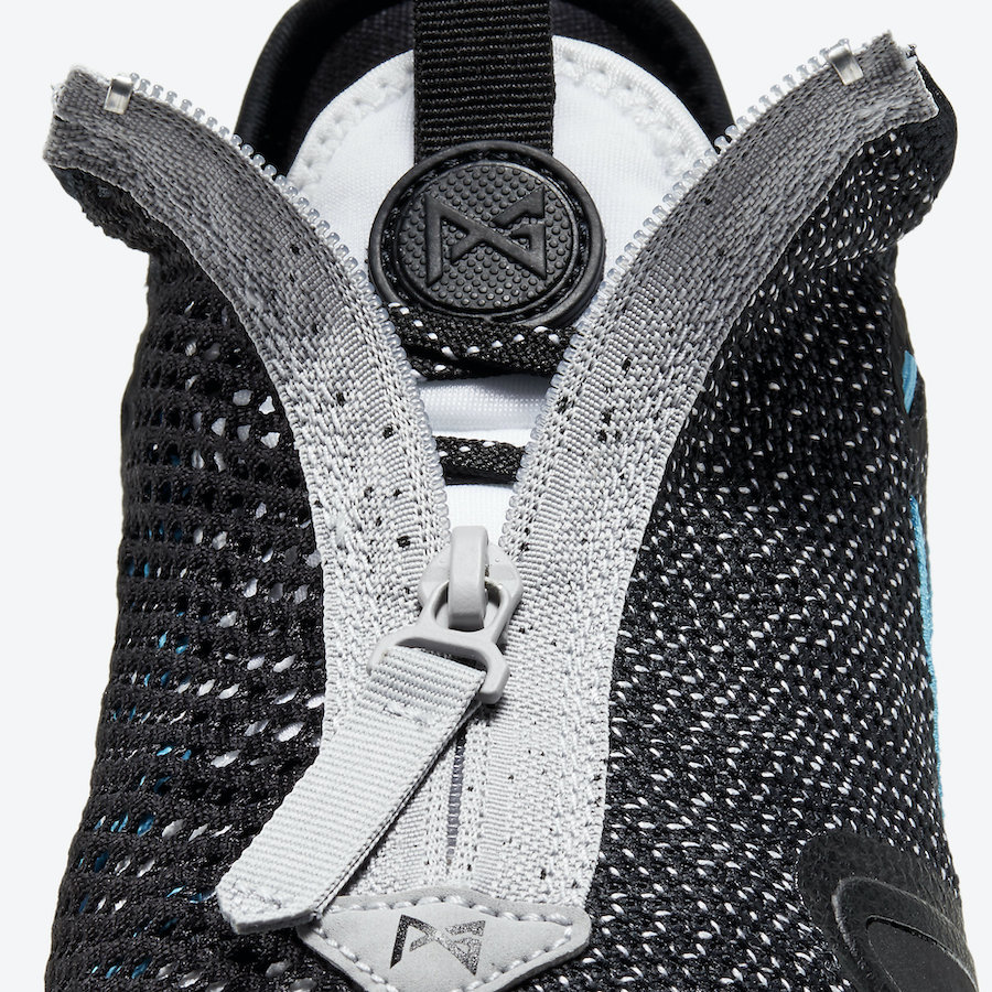 Nike PG 4 Heather Black Blue CD5082-004 Release Date Price